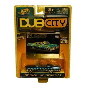 Jada Dub City 1962 Cadillac Series 62 Convertible Blue